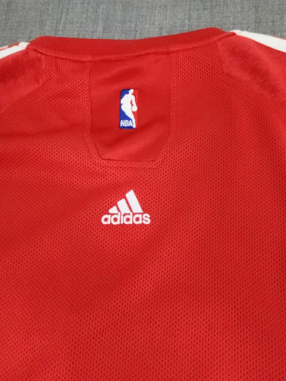 adidas × Los Angeles Clippers NBA Warm Up Long Sleeve Shirt. 2XL Tall